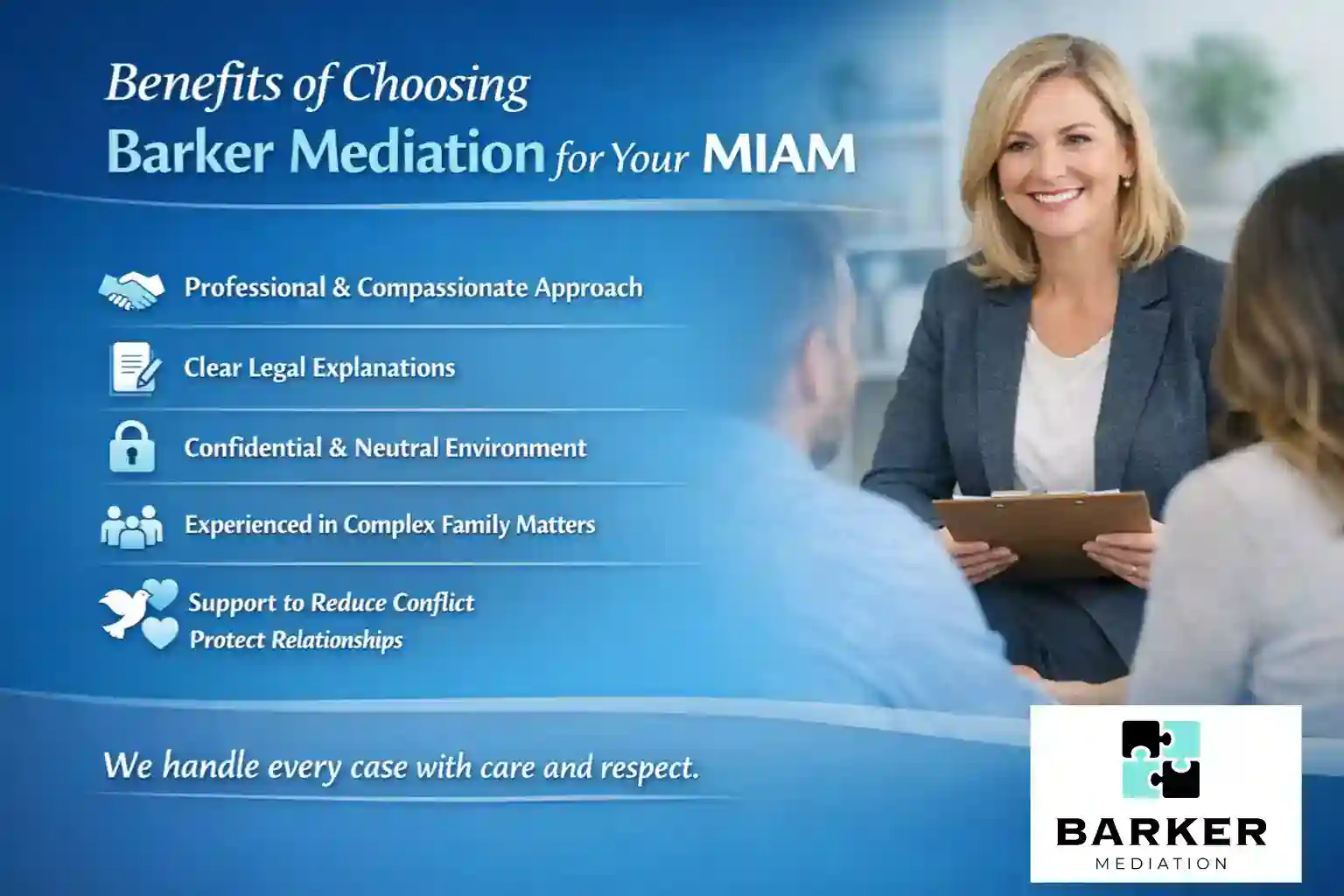 Benefits of Choosing Barker Mediation for Your MIAM Stoke on Trent