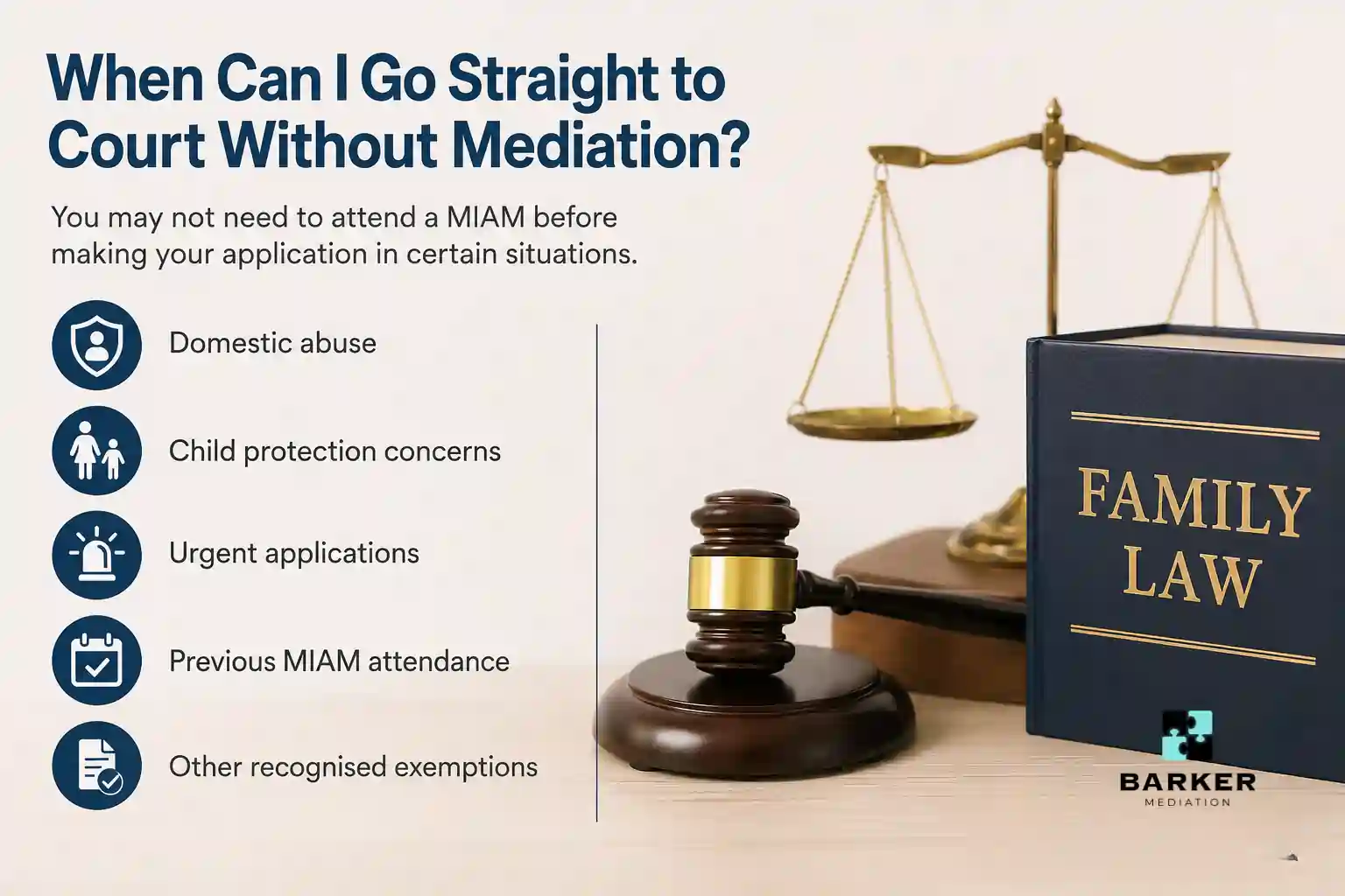 When Can I Go Straight to Court Without Mediation Stoke on Trent?